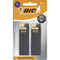 Electronic BIC lighter, black color, pack of 2 pieces