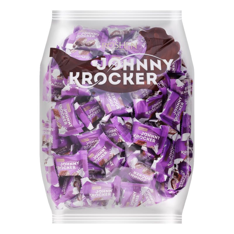 Roshen Johnny Krocker Napolitane glazurate cu crema de lapte, 1kg