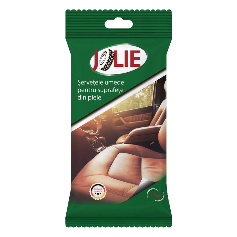 Jolie Servetele umede pentru suprafete din piele