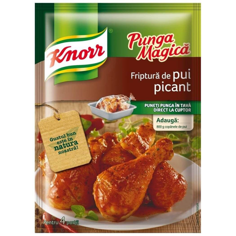 Knorr Punga Magica Friptura de pui picant 29g