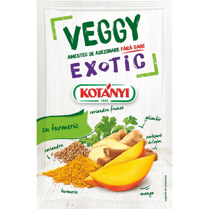 Kotanyi Veggy Exotic - amestec de asezonare fara sare 20g