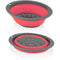 Strecuratoare rotunda pliabila din silicon 29.5x23x3 cm