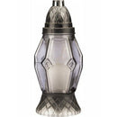 Candela din sticla cu capac din plastic LA433, 255mm