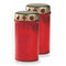 Candela din plastic cu capac metalic LABV/2, 120mm, 2 buc.