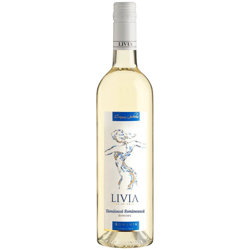 Crama Girboiu Livia Tamaioasa Romaneasca vin alb demisec, 0.75L