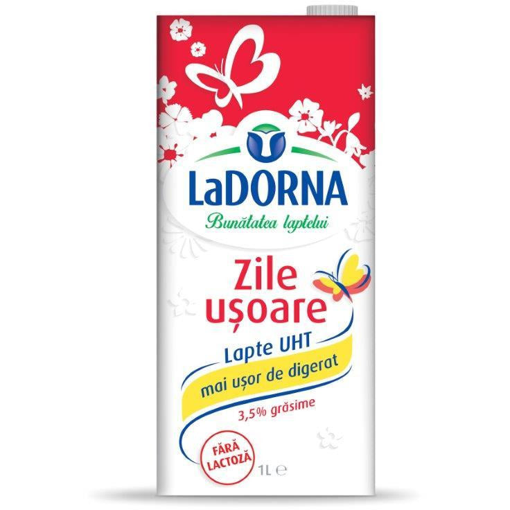 LaDorna zile usoare lapte UHT 3.5% grasime 1l