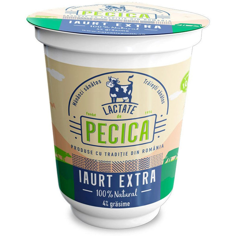 Lactate de Pecica Iaurt Extra, 4% grasime, 150g