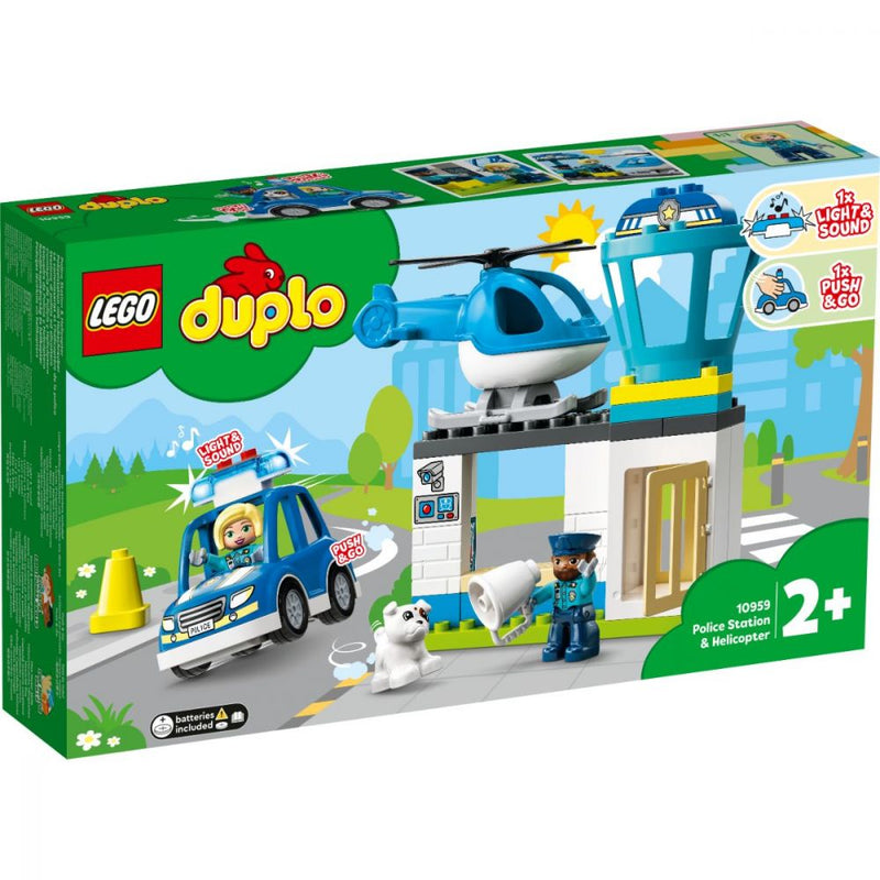 Lego Duplo: Sectie de politie si elicopter 10959