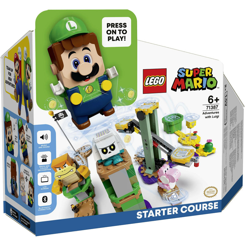 Lego Super Mario set de baza Aventurile lui Luigi 71387