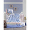 Lenjerie de pat baby din bumbac Mally Kids Bear, 4 piese