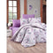 Lenjerie de pat dublu din polycotton Mally Home Montana Lila, 4 piese