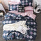 Lenjerie de pat din bumbac satinat, 4 piese, A50-490