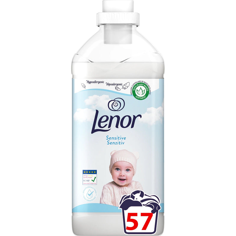 Lenor Sensitive Balsam de rufe, 57 spalari, 1.7L