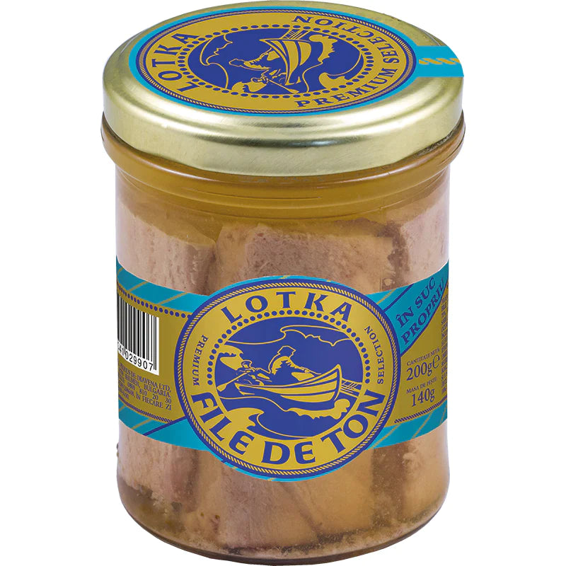 Lotka File de ton in suc propriu 200g