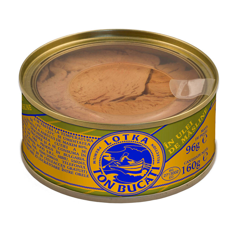 Lotka Ton bucati in ulei de masline 160g