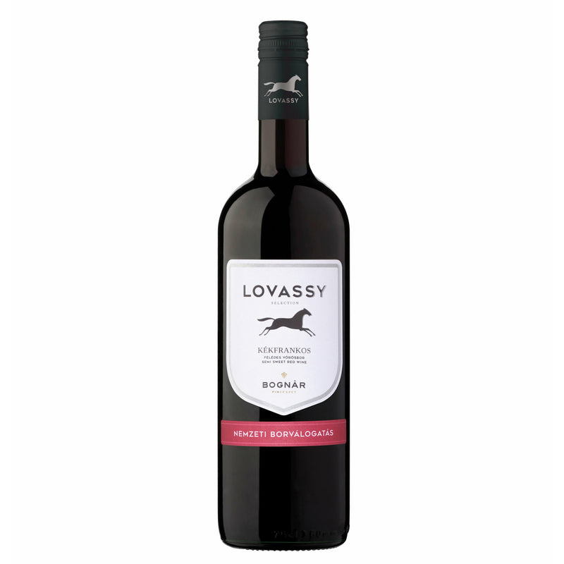 Lovassy Kekfrankos vin rosu demidulce, 0.75L