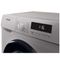 Masina de spalat rufe Slim Samsung WW80T304MBS/LE, 8 kg, 1400 RPM, Motor Digital Inverter, Clasa D, argintiu