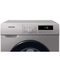 Masina de spalat rufe Slim Samsung WW80T304MBS/LE, 8 kg, 1400 RPM, Motor Digital Inverter, Clasa D, argintiu