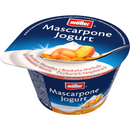 Muller iaurt cu mascarpone si dulceata de caise si piersici 130g