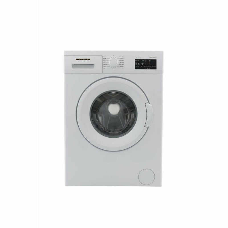 Masina de spalat automata Heinner HWM-V8214D++, 8 kg, 1400 RPM, clasa D, display LED, 60 cm, alb
