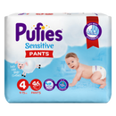 Scutece Chilotel Pufies Pants Sensitive Maxi 4, 9-15 Kg, 46 Buc