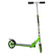 Maxtar Scooter for adults, board: 62x17.5 cm, wheels: 20x4 cm, black/green