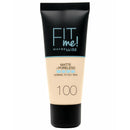 Maybelline New York Fond de ten Fit Me Matte&Poreless 100 Warm Ivory, 30ml