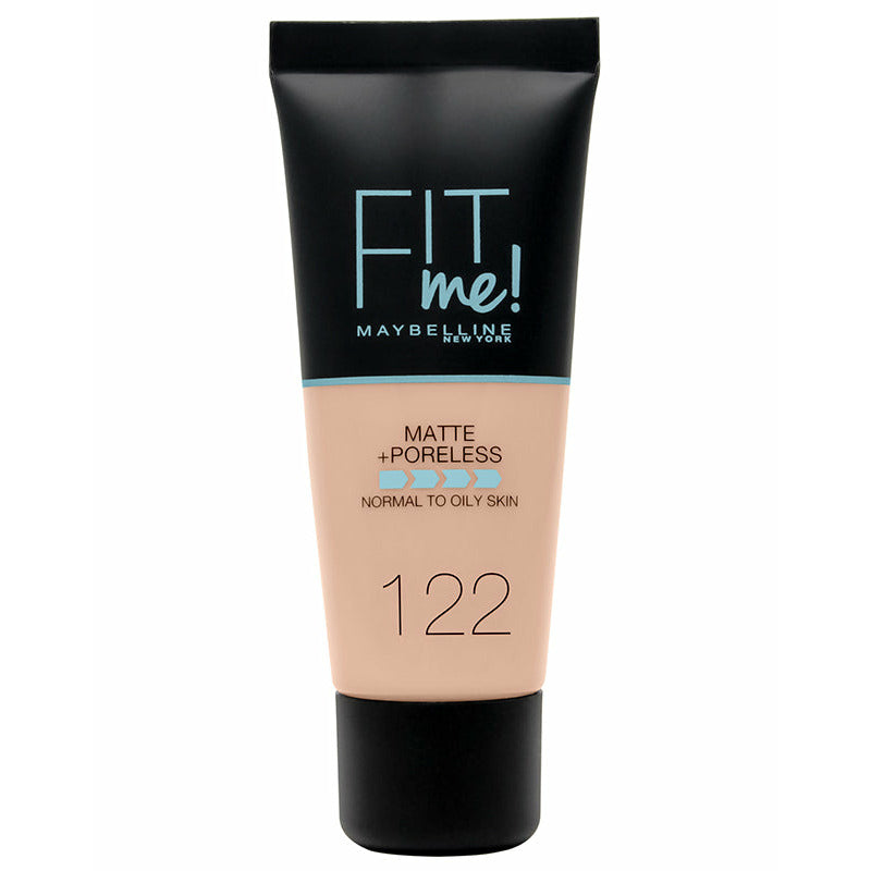 Maybelline New York Fond de ten Fit Me Matte&Poreless 122 Creamy Beige, 30ml