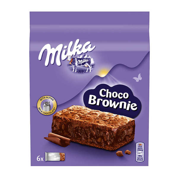 Milka Choco Brownie prajitura cu ciocolata si bucatele de ciocolata 150g
