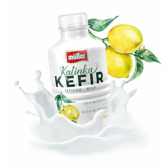 Muller Kalinka Kefir cu lamaie 500g