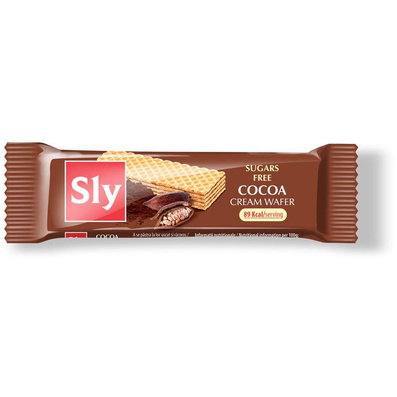 Sly napolitana dietetica cu crema de cacao 20g