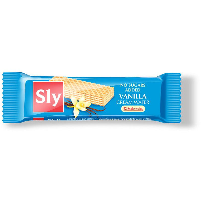 Sly Napolitana dietetica cu crema de vanilie 20g