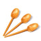 Nature Line Set of reusable wooden fiber spoons 17 cm, 20 pieces