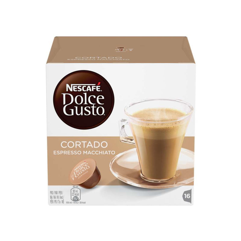 Nescafe Dolce Gusto Cortado Espresso Macchiato capsule cafea, 16 capsule, 100.8g