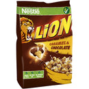 Nestle Cereale Lion cu ciocolata si caramel 250g