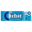 Orbit Peppermint chewing gum with mint flavor, 10 dragees, 14g