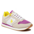 Pantofi sport dama U.S. POLO ASSN. NOBIW005W-2TH1_BEI-FUX, marimi 36-41