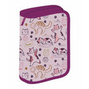 Penar echipat cu 1 fermoar si 2 extensii, 31 piese, Pisici