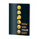 Pigna Caiet velin capsat A5, 48 file, model Emoji Clasic