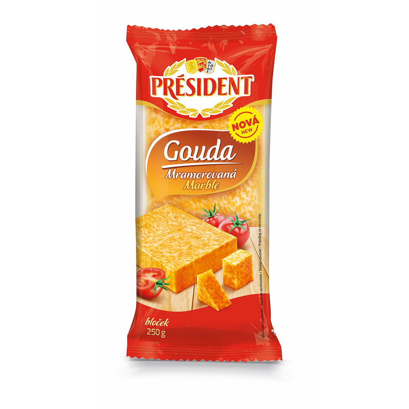 President Gouda Marmorata 250g
