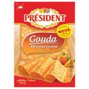 President Gouda marmorata felii 100g