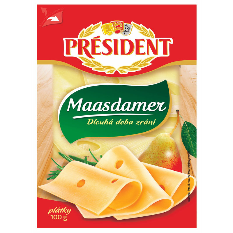 President Maasdamer felii 100g