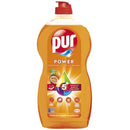 Pur Power 5+ Detergent de vase cu portocale si fructul pasiunii, 450ml