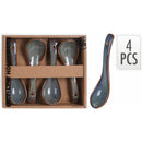 Set linguri din ceramica, 4 buc.