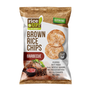 Rice Up! Chips din orez brun cu aroma de barbeque 60g