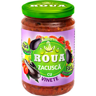 Roua Zacusca de vinete 340g