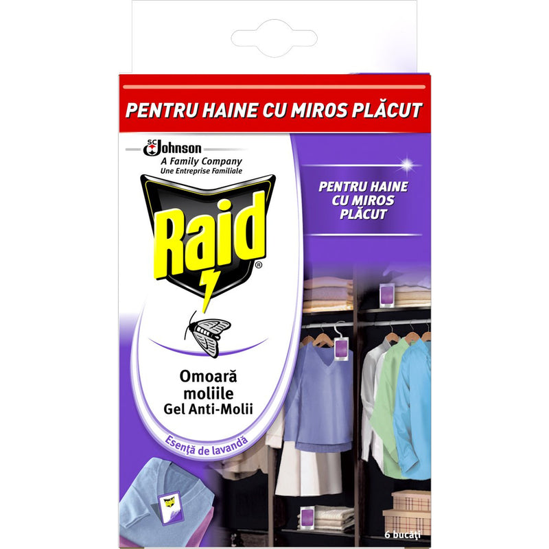 Raid Antimolii gel Multipack Leventica  ( 6 buc)