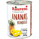Raureni Round pineapple compote in syrup, 565g