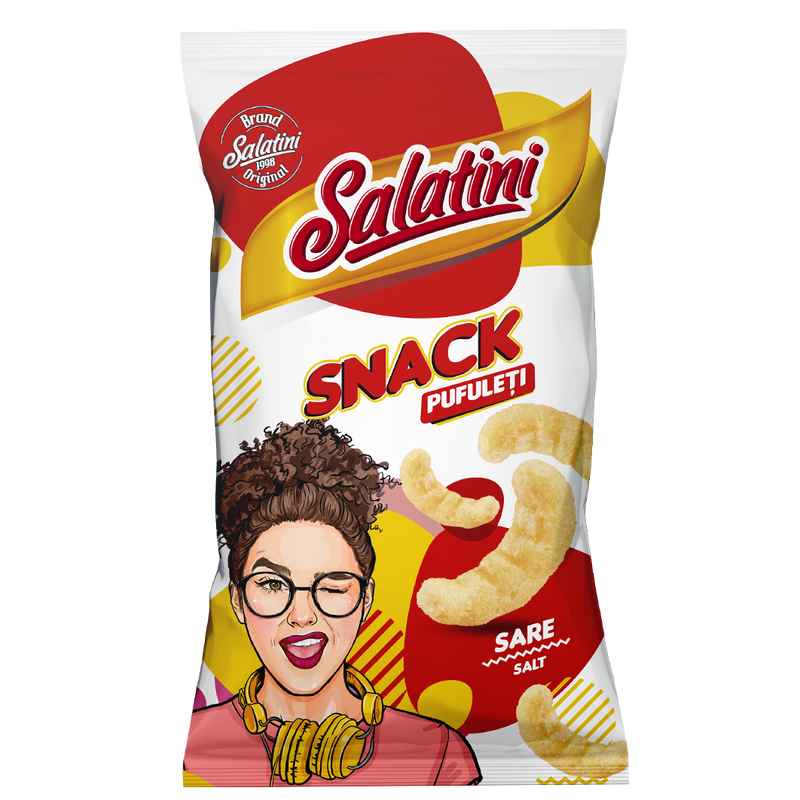 Salatini Snack din porumb cu sare 90g