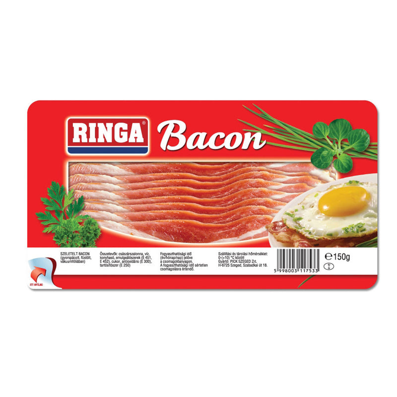 Ringa bacon crud felii 150g